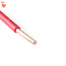 copper conductor  PVC insulated  solid  single  electric wire